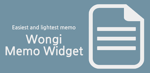 Wongi Memo Widget PC screenshot