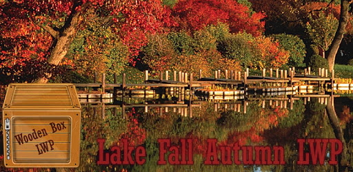 lake autumn lwp PC screenshot