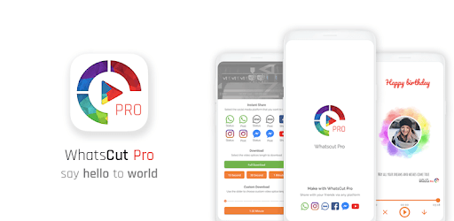 Audio Status Maker | Video Cutter - WhatsCut Pro PC screenshot