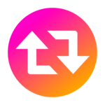 Repost - super easy, multi image video support icon