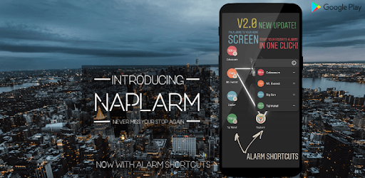 Naplarm - Location Alarm / GPS Alarm PC screenshot