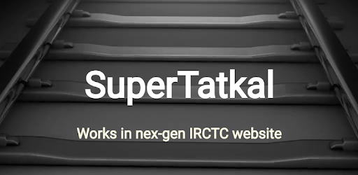 SuperTatkal - Train ticket PC screenshot