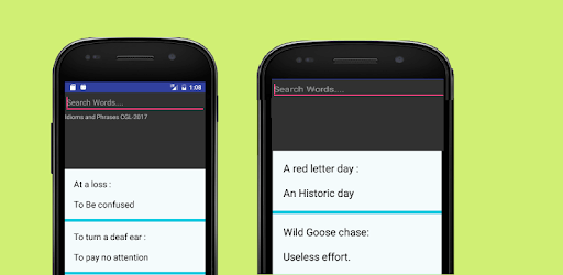 Idioms & Phrases SSC CGL 2017-2018 PC screenshot