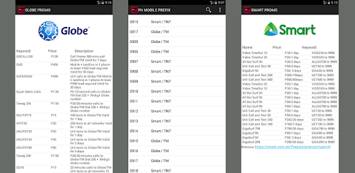 PH Mobile Prefix PC screenshot PH Mobile Prefix PC screenshot